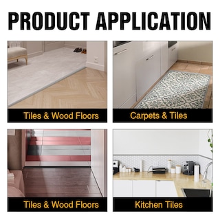 Foto 5 | Foto 5 | Bandeja Para Bordes De Piso Alfombra Y Piso 20 Pies Gris - Venta Internacional.