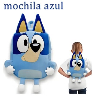 Foto 2 | Foto 2 | Mochila Infantil Diseño Bluey Modelo Azul