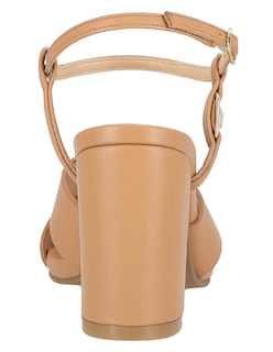 Foto 3 | Foto 3 | Sandalia De Tacón Casual Westies Café Sintético Para Mujer