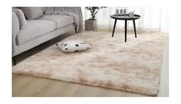 Alfombra Esponjosa Antideslizante Modelo Beige