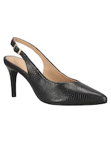 Zapatilla Casual Westies Negro Piel Para Mujer