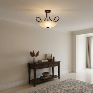 Foto 3 | Foto 3 | Candil de Techo Cityluz Capuchino Herrería Chocolate