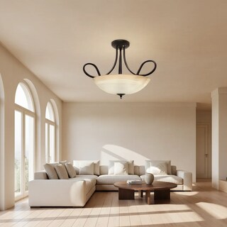 Foto 5 | Foto 5 | Candil de Techo Cityluz Capuchino Herrería Chocolate