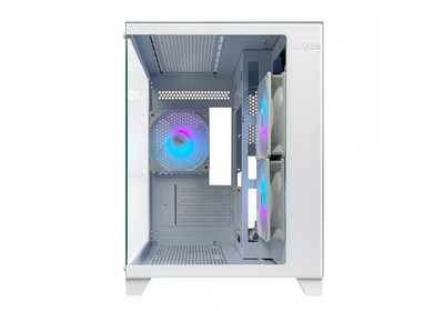 Foto 1 | Foto 1 | Gabinete Panzer Ii Cubo Mini-tower Micro-atx Xzeal Usb 2.0/3.0 Sin Fuente 3 Ventiladores Instalados Blanco