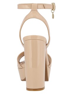 Foto 3 | Foto 3 | Sandalia De Tacón Casual Westies Beige Sintético Para Mujer