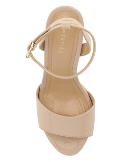 Foto 4 | Foto 4 | Sandalia De Tacón Casual Westies Beige Sintético Para Mujer