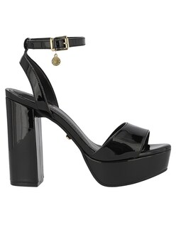 Foto 2 | Foto 2 | Sandalia De Tacón Casual Westies Negro Sintético Para Mujer