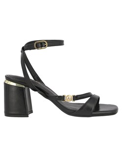 Foto 2 | Foto 2 | Sandalia De Tacón Casual Westies Negro Sintético Para Mujer