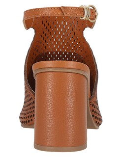 Foto 3 | Foto 3 | Sandalia De Tacón Casual Westies Cafe Piel Para Mujer