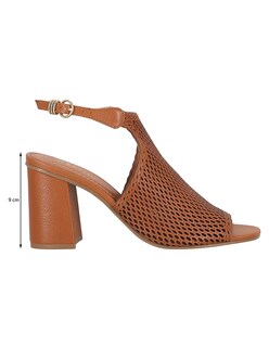 Foto 5 | Foto 5 | Sandalia De Tacón Casual Westies Cafe Piel Para Mujer