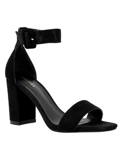 Foto 1 | Foto 1 | Sandalia De Tacón Casual Westies Negro Sintético Para Mujer