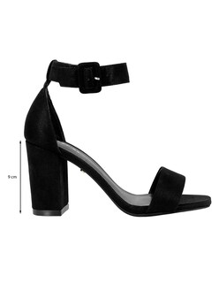 Foto 5 | Foto 5 | Sandalia De Tacón Casual Westies Negro Sintético Para Mujer