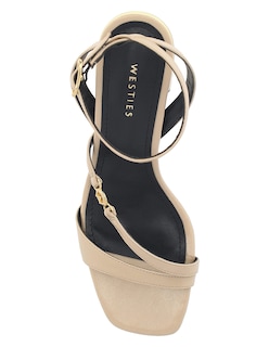 Foto 4 | Foto 4 | Sandalia De Tacón Casual Westies Beige Sintético Para Mujer