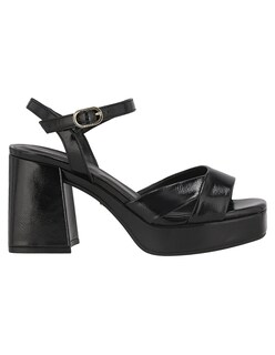 Foto 2 | Foto 2 | Sandalia De Tacón Casual Westies Negro Sintético Para Mujer