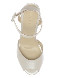 Foto 4 | Foto 4 | Sandalia De Tacón Casual Westies Beige Sintético Para Mujer