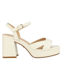 Foto 2 | Foto 2 | Sandalia De Tacón Casual Westies Beige Sintético Para Mujer