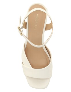 Foto 4 | Foto 4 | Sandalia De Tacón Casual Westies Beige Sintético Para Mujer