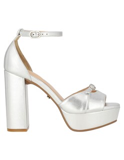 Foto 2 | Foto 2 | Sandalia De Tacón Casual Westies Plateado Sintético Para Mujer