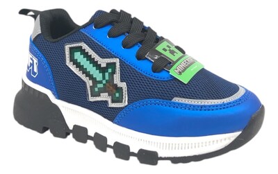 Foto 2 | Foto 2 | Tenis Yuyin Mi4150 Minecraft Azul Para Niño