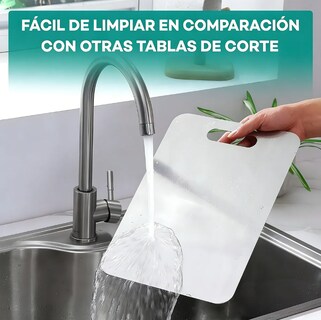 Foto 2 | Foto 2 | 3 Tablas De Cocina De Acero Inoxidable Para Picar Xtellar Modelo Plateado