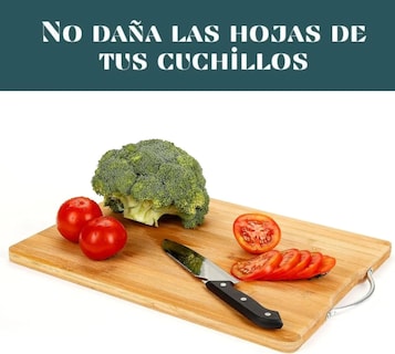 Foto 2 | Foto 2 | Tabla Picar Cortar Bambú Madera 3en1 Xtellar Modelo Café