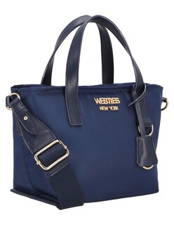 Foto 1 | Foto 1 | Bolsa Crossbody Westies Hbelevenwe Azul Textil Para Mujer