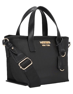 Foto 1 | Foto 1 | Bolsa Crossbody Westies Hbelevenwe Negro Textil Para Mujer