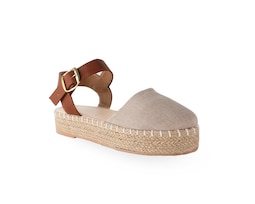 Alpargata Gabriela's Beige 4550039 con Hebilla para Mujer