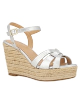 Alpargata Casual Westies Plateado Sintetico Para Mujer