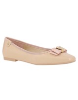 Balerina Casual Westies Beige Sintético Para Mujer