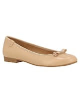 Balerina Casual Westies Beige Sintético Para Mujer