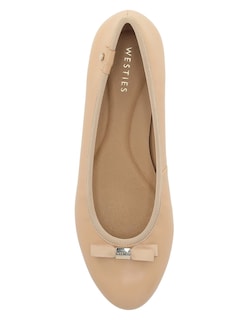 Foto 4 | Foto 4 | Balerina Casual Westies Beige Sintético Para Mujer