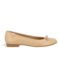 Foto 5 | Foto 5 | Balerina Casual Westies Beige Sintético Para Mujer