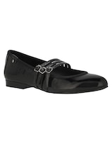 Balerina Casual Westies Negro Sintético Para Mujer