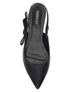 Foto 4 | Foto 4 | Balerina Casual Westies Negro Sintético Para Mujer