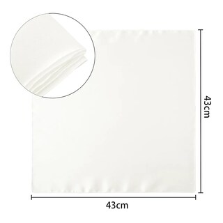 Foto 3 | Foto 3 | Servilletas De Tela 20 Piezas Eo Safe Imports Esi-24841 Blanco