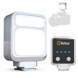 Mini Flash De Cámara Livlux Cr01 Con Zapata 6500k Cri 96 4 Niveles Para Foto Y Video Analógico O Digital