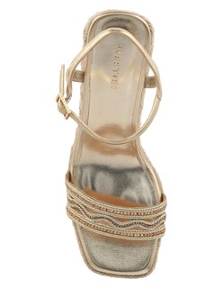 Foto 4 | Foto 4 | Alpargata Casual Westies Dorado Sintético Para Mujer