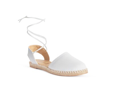 Foto 1 | Foto 1 | Alpargata Gabriela's Blanco 4550036 con Listones para Mujer