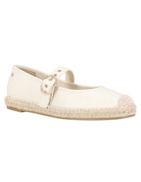 Alpargata Casual Westies Beige Sintetico Para Mujer
