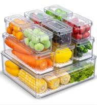 Organizador Refrigerador Cocina Xtellar Modelo Transparente