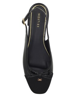 Foto 4 | Foto 4 | Balerina Casual Westies Negro Sintético Para Mujer