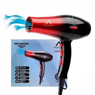 Foto 1 | Foto 1 | Secadora De Cabello Con Aire Frío Y Caliente Secado Rápido The Icon Lab