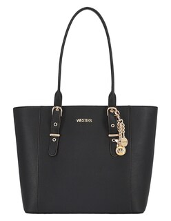 Foto 2 | Foto 2 | Bolsa Tote Westies Hbtelescope3we Negro Sintetico Para Mujer