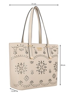 Foto 5 | Foto 5 | Bolsa Tote Westies Hbsureshwe Beige Sintetico Para Mujer