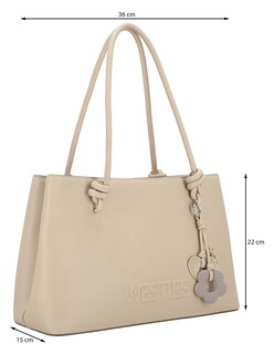 Foto 5 | Foto 5 | Bolsa Tote Westies Hbtetsuyawe Beige Sintetico Para Mujer