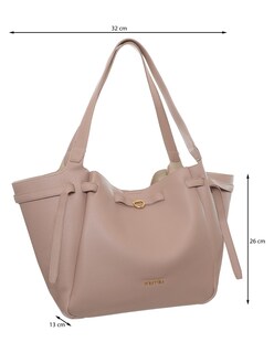 Foto 5 | Foto 5 | Bolsa Tote Westies Hbshizukuwe Rosa Sintetico Para Mujer