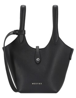 Foto 2 | Foto 2 | Bolsa Tote Westies Hbatenaswe Negro Sintetico Para Mujer