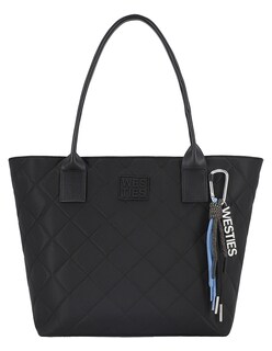 Foto 2 | Foto 2 | Bolsa Tote Westies Hbrhaegar6we Negro Textil Para Mujer