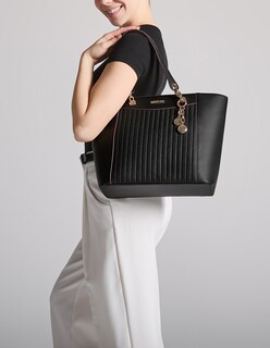 Foto 6 | Foto 6 | Bolsa Tote Westies Hbbaymaxwe Negro Sintetico Para Mujer